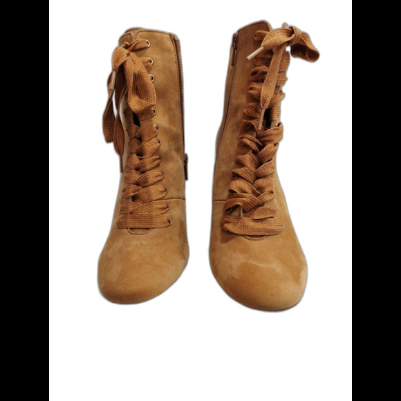 NEW Sezane Lace Up Booties,  Size 7.5/ 38 - Picture 7 of 15